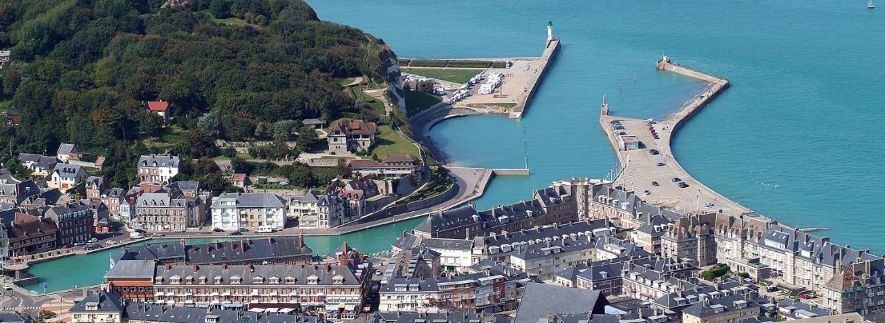 Appartamento Les Embruns Valeriquais Saint-Valery-en-Caux Esterno foto